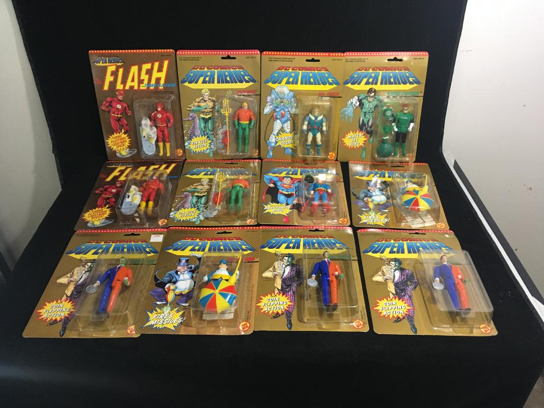 12 DC COMIC ACTION FIGURES BY TOY BIZ 1990 (1 of 9)