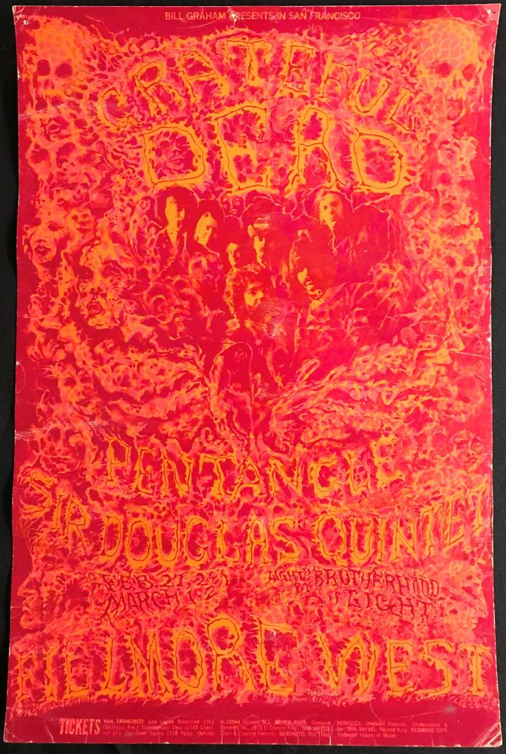 ORIGINAL 1969 BILLY GRAHAM GRATEFUL DEAD  CONCERT (1 of 7)
