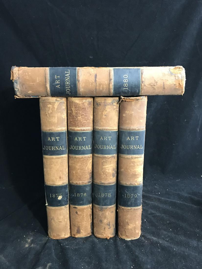 5 VOLUMES OF " ART JOURNAL ANNUAL," APPLETON AND CO. (1 of 6)