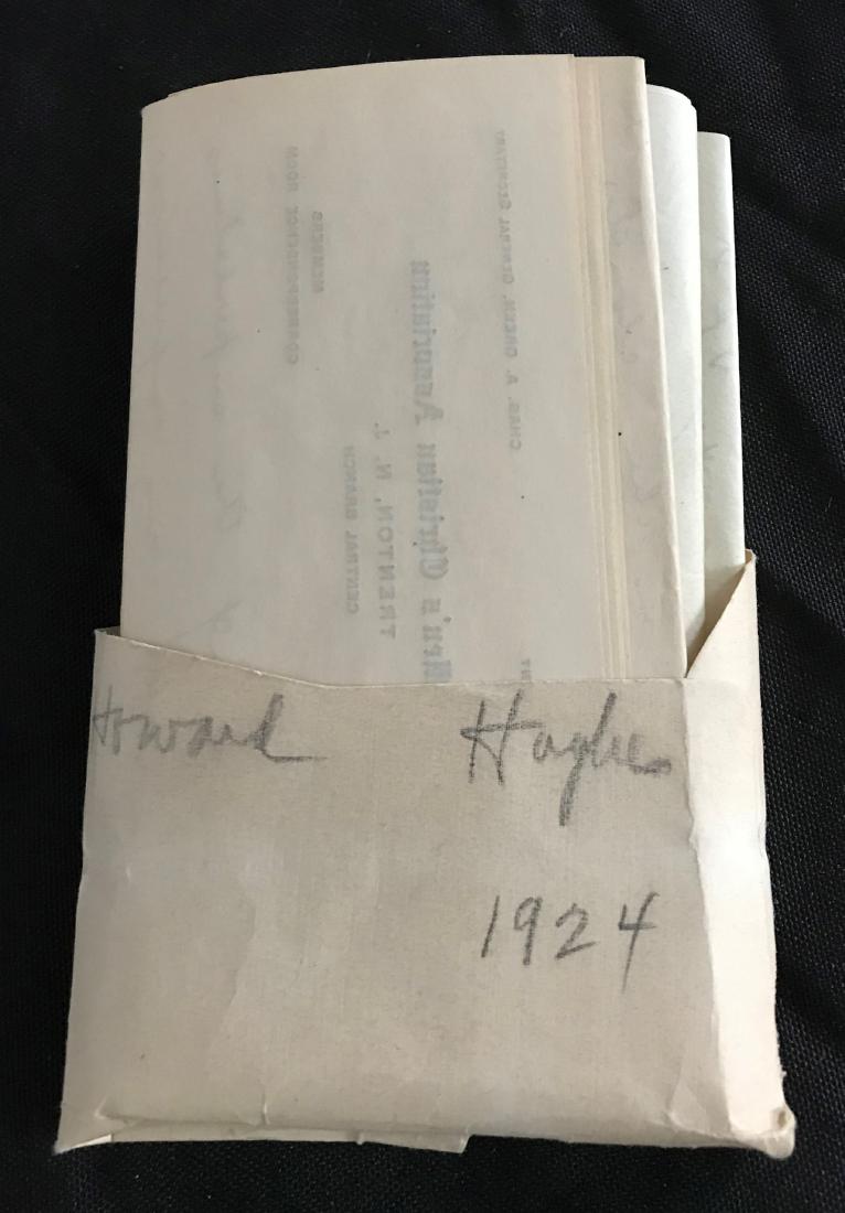 LETTERS FROM HOWARD HUGHES TO CONCERT HARPIST EDNA (1 of 8)