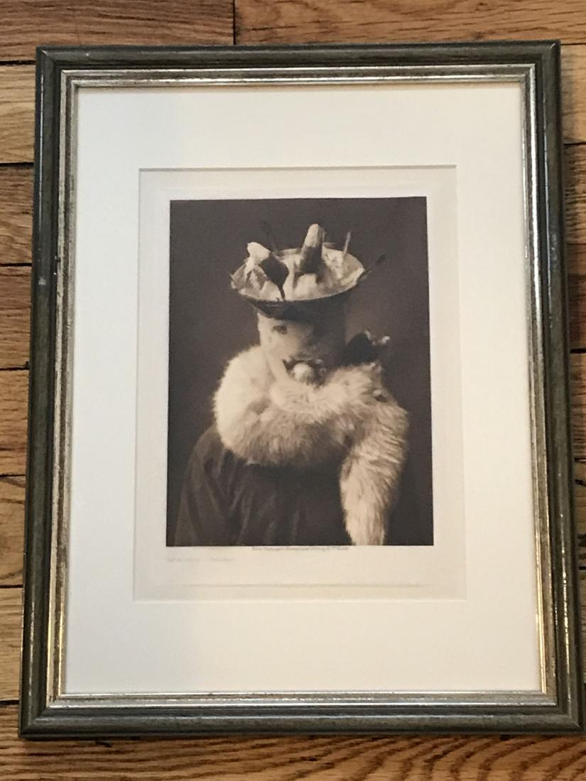 EDWARD CURTIS ORIGINAL PHOTOGRAVURE ON TISSUE (1 of 5)