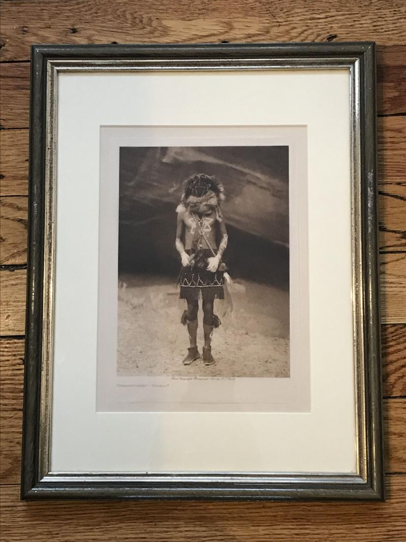 EDWARD CURTIS ORIGINAL PHOTOGRAVURE ON TISSUE " (1 of 5)