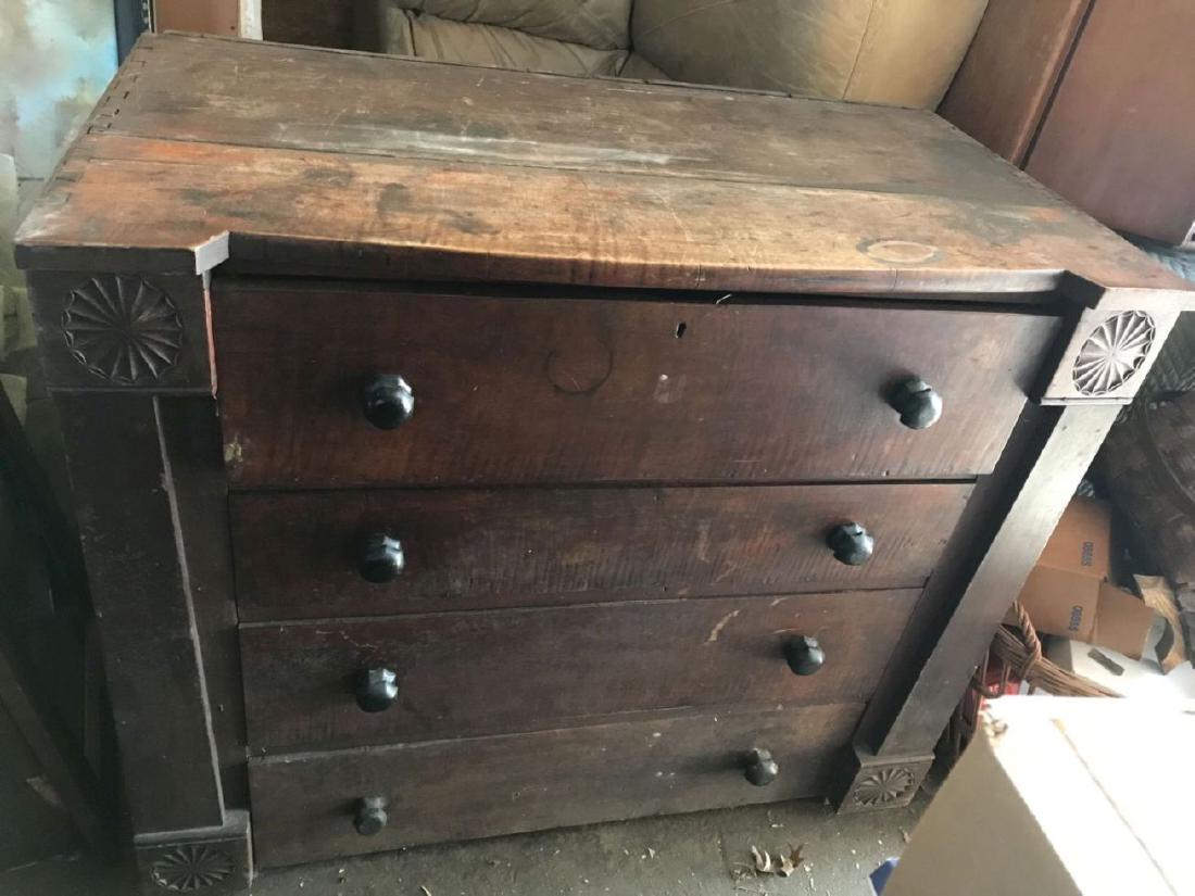 ANTIUE OAK FALL FRONT DESK (1 of 4)