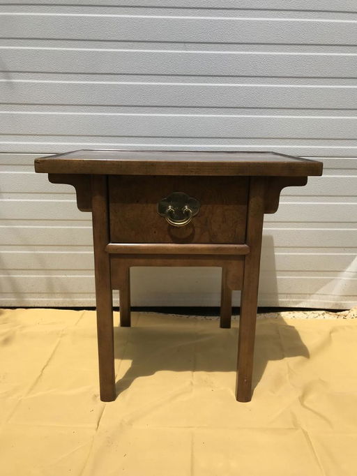 Baker Furniture Chinese Style Side Table 25 X 18