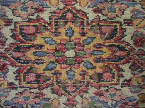 32" X 27" PERSIAN CARPET - 3