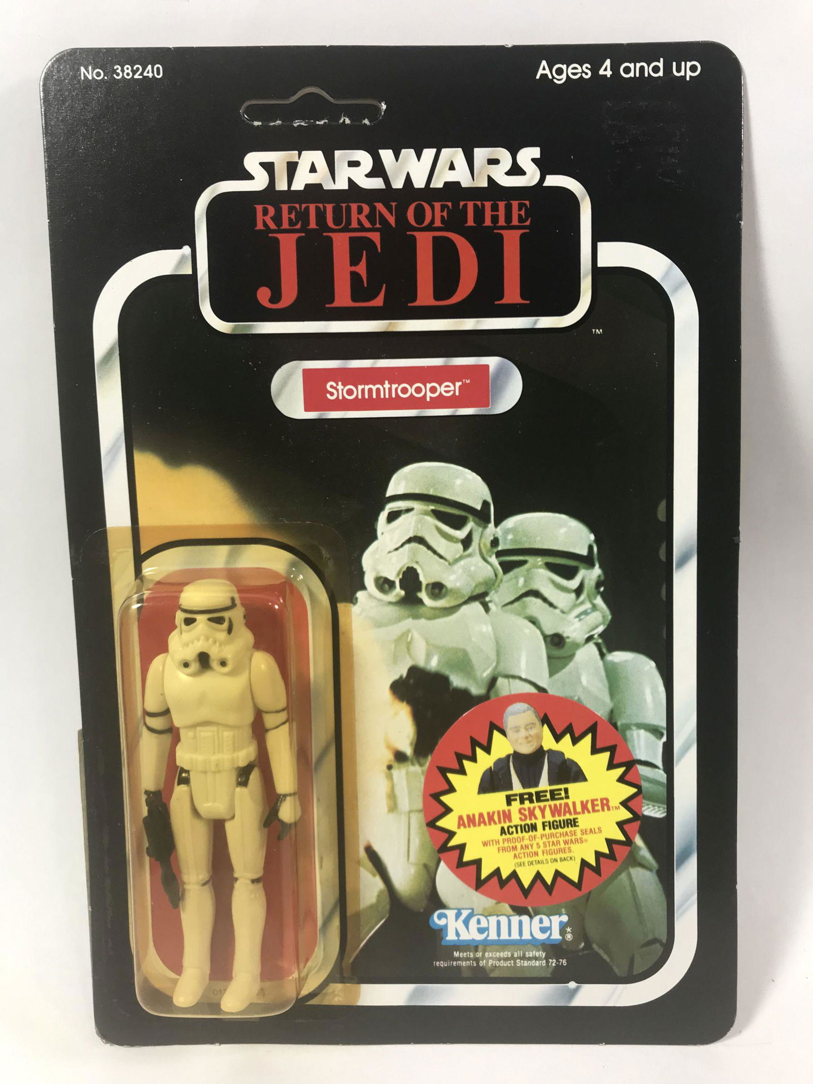 STAR WARS ROTJ STORM TROOPER ACTION FIGURE MIB (1 of 2)