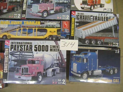 15 UNOPENED TRUCK MODELS; 14 AMT/ERIC, 1 TESTOR - 2