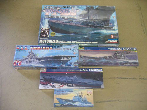 5 SHIP MODELS: 5 SHIP MODELS