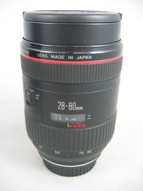 LIKE NEW CANON EF 28-80MM 2:8-4 L LENS W/ SHADE - 2