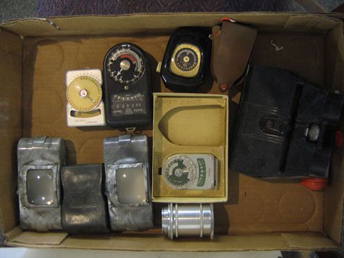 LOT LIGHT METERS & SLIDE VIEWERS