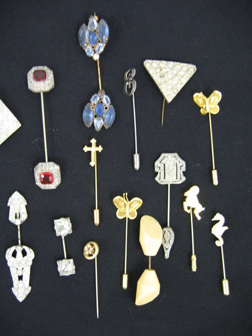 GROUPING VICTORIAN STICK PINS - 2