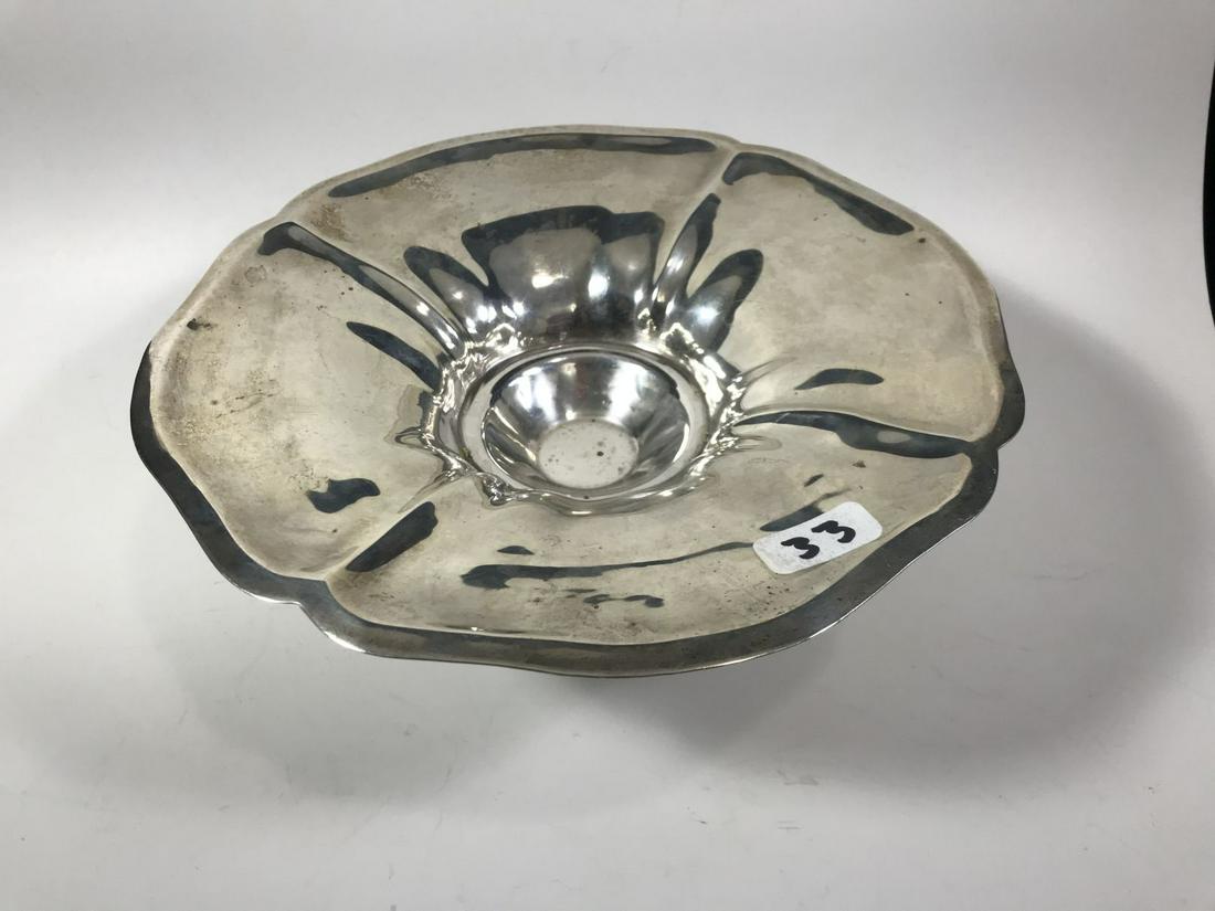 A MACIEL HAND HAMMERED MEXICAN  STERLING SILVER TAZA. (1 of 3)