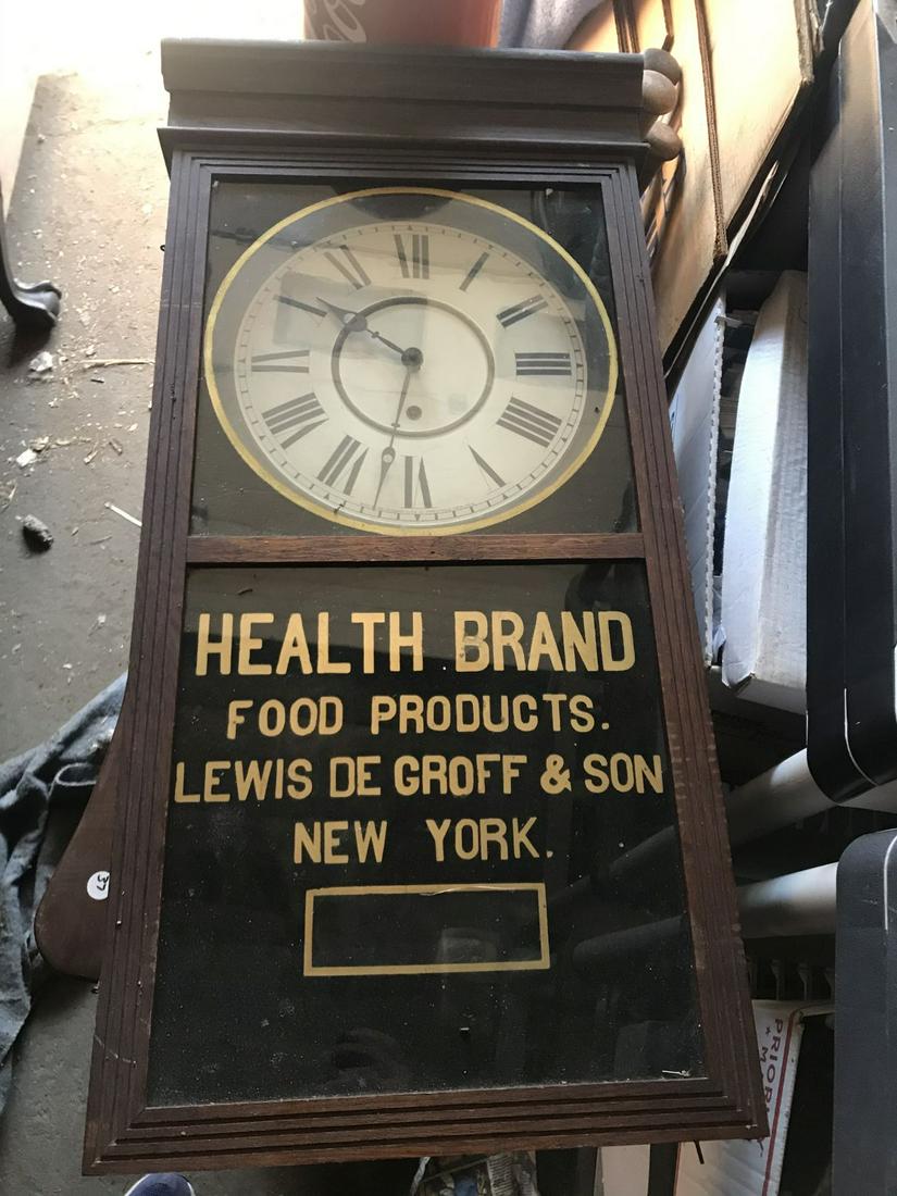 OAK ADVERTISING REGULATOR CLOCK (1 of 3)