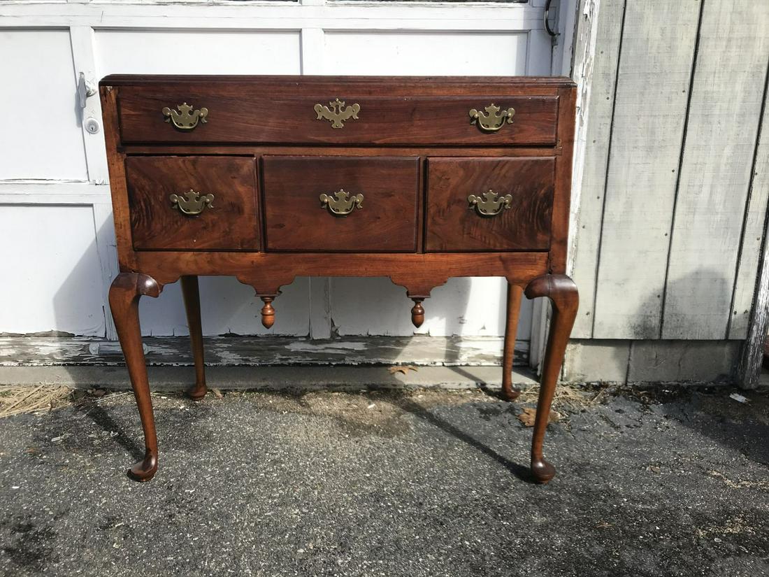 A CHERRY QUEEN ANNE HIGHBOY BASE (1 of 5)