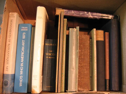 2 BOXES ART REFERENCE BOOKS, APPROX 38, GREEK A - 2