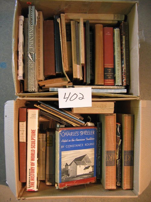 2 BOXES OF APPROX 25 ART REFERENCE, HISTORY BOO