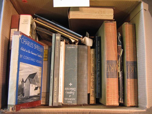 2 BOXES OF APPROX 25 ART REFERENCE, HISTORY BOO - 2