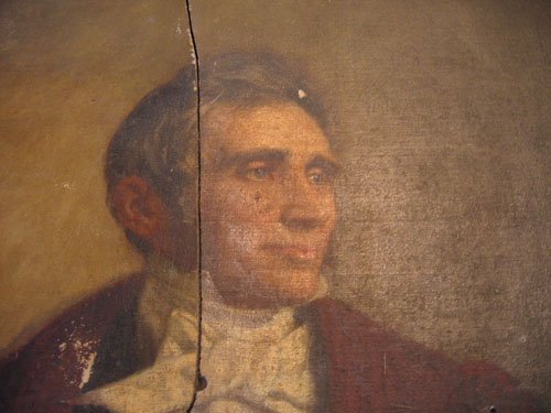 LARGE 19TH C. OIL PAINTING OF ANDREW JACKSON - 5