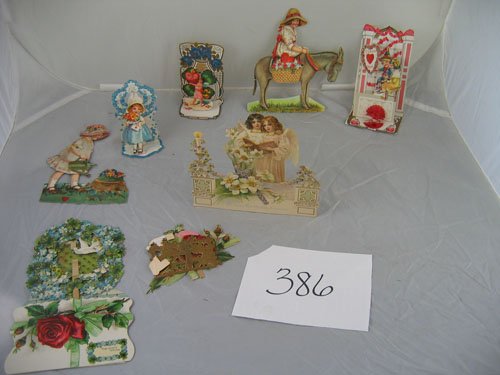 19 VICTORIAN VALENTINES, MANY MECHANICALS - 2