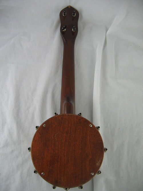 EARLY GIBSON BANJO/UKELELE WITH RESONATOR BAC - 3