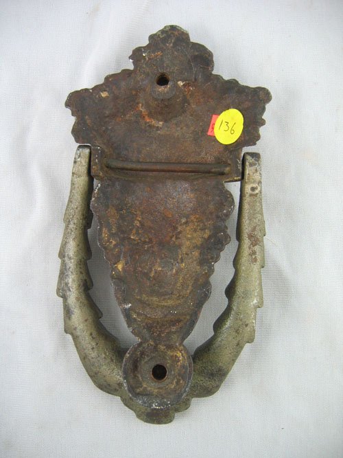 ASSYRIAN HEAD DOOR KNOCKER - 2