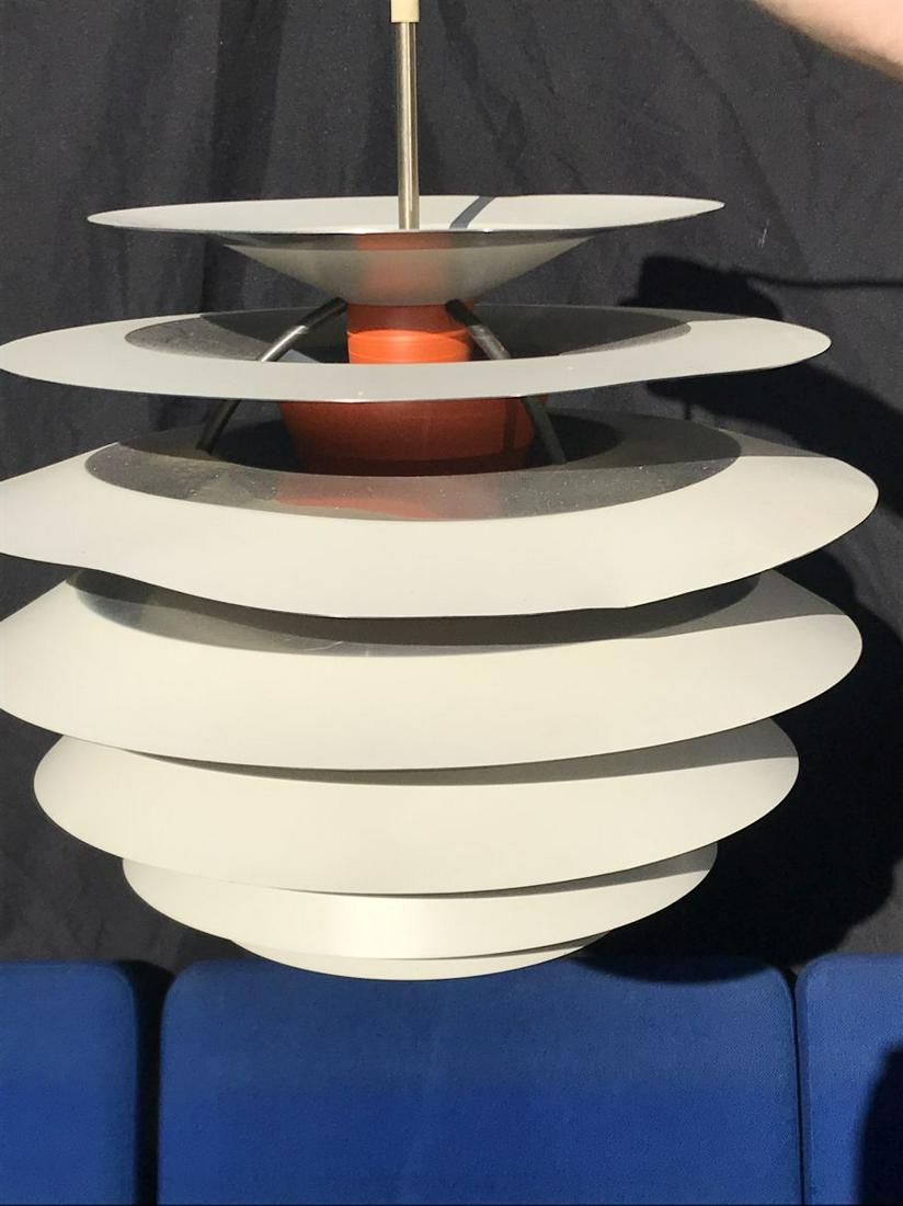 POUL HENNINGSEN FOR LOUIS POULSEN HANGING LIGHT C 18": POUL HENNINGSEN FOR LOUIS POULSEN HANGING LIGHT C 18" D. PROPERTY FROM THE ESTATE OF LEIF WESSMAN