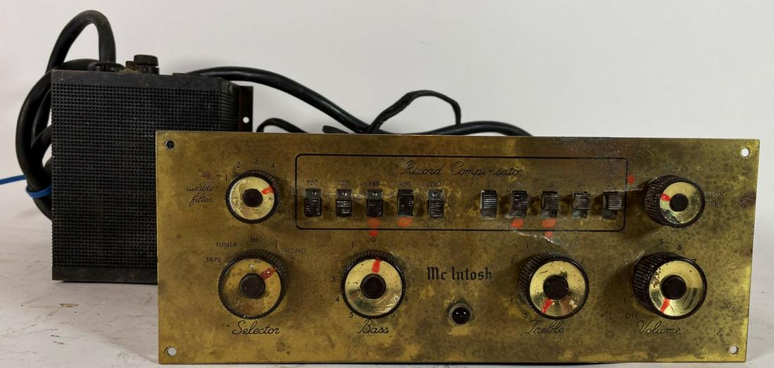 MCINTOSH MODEL C8 AUDIO COMPENSATOR: MCINTOSH MODEL C8 AUDIO COMPENSATOR