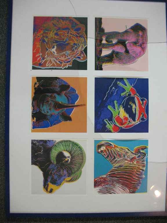 ANDY WARHOL- ENDANGERED SPECIES COLLECTION, 1989, SCREE