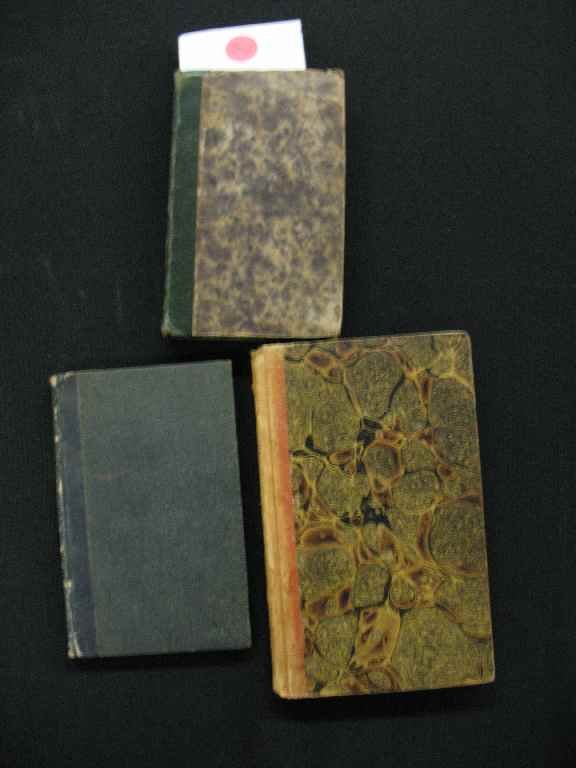 (3) 19TH CENT. BOOKS 1832 "LIFE OF CHRISTOPHER: (3) 19TH CENT. BOOKS 1832 "LIFE OF CHRISTOPHER COLUMBUS" 1884, "THE HUQUENOT" 1829" THE SUFFERINGS OF 3 STEPHANINI"