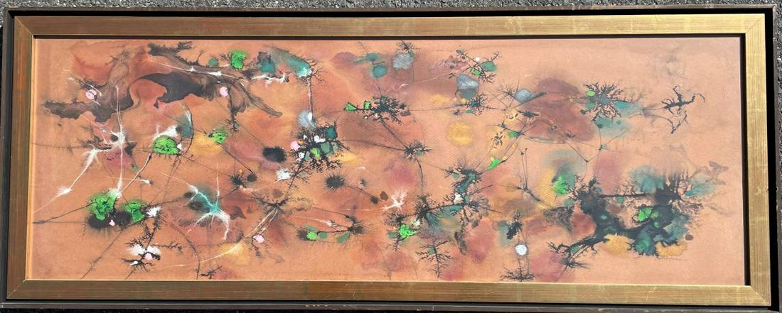 LAWRENCE KUPFERMAN.(1909-1982) ABSTRACT EXPRESSIONIST (1 of 5)