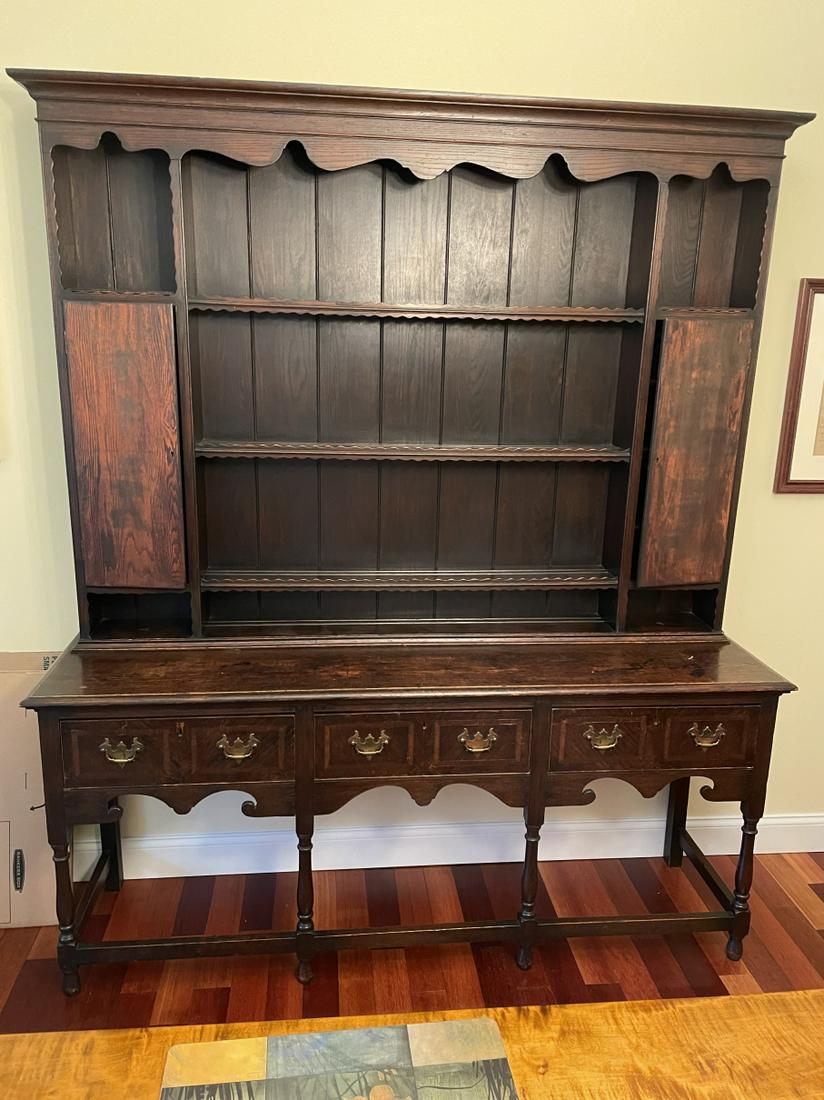 18TH CENTURY WELSH CUPBOARD REPRODUCTION (1 of 8)