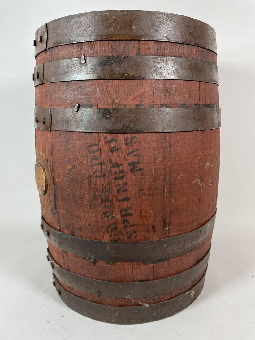 AN ORIGINAL COCA COLA SYRUP BARREL 12" IN DIAMETER X (1 of 3)