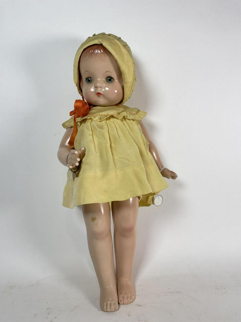 AN EFFANBEE COMPOSITION PATSY AND TODDLER DOLL 18" TALL (1 of 6)
