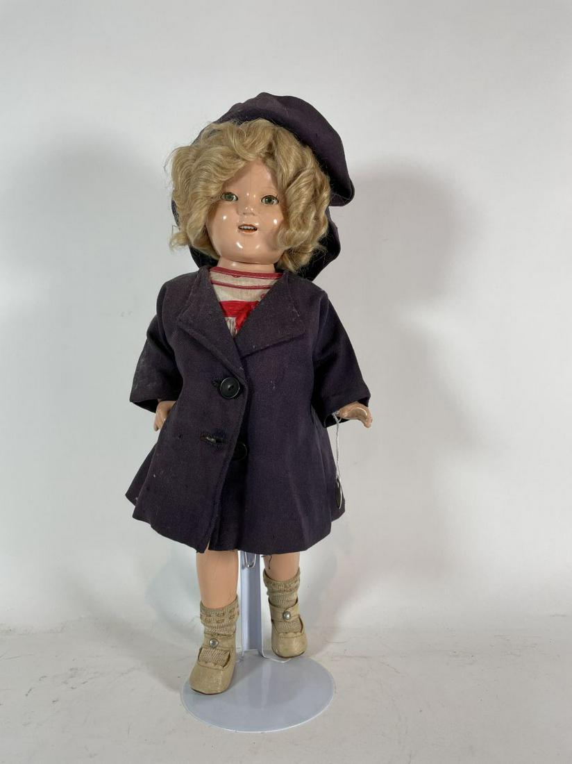 A 16" IDEAL SHIRLEY TEMPLE COMPOSITION DOLL (1 of 2)