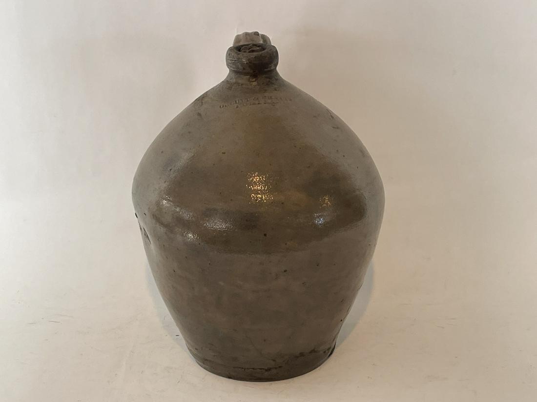 AN ORCUTT & CRAFTS 1835 PORTLAND, ME ANTIQUE STONEWARE (1 of 5)