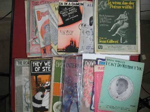 SHEET MUSIC BY FAMOUS COMPOSERS ETC.: SHEET MUSIC BY FAMOUS COMPOSERS ETC.