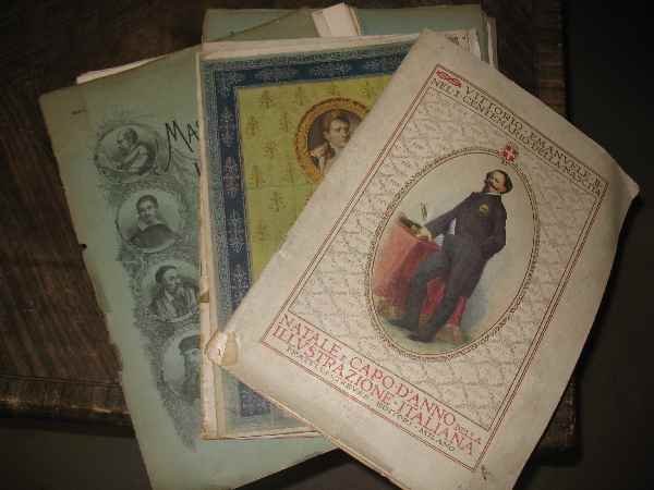 LOT OF CATALOGS OF ITALIAN ARTISTS: LOT OF CATALOGS OF ITALIAN ARTISTS