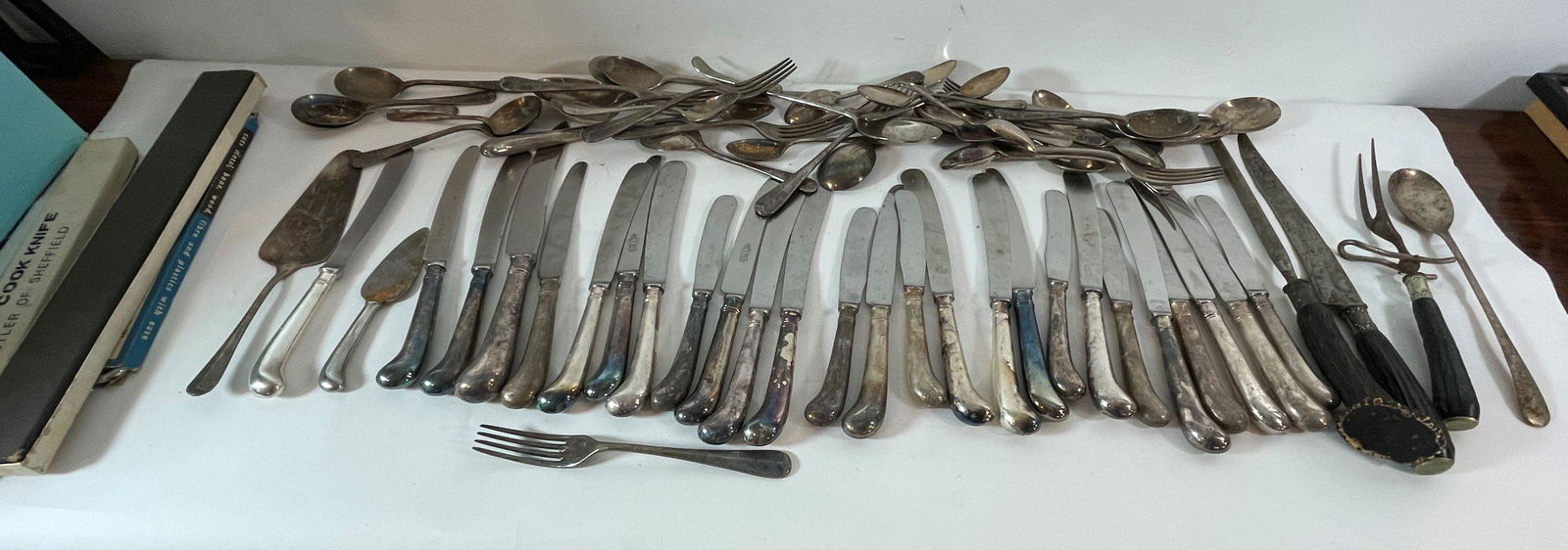 A HUGE LOT OF MOSTLY SHEFFIELD SILVERPLATE 19TH CENTURY (1 of 6)