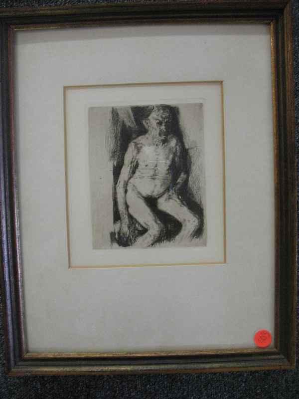 KATHE KOLLWITZ UNSIGNED PRINT 4.5" X 5" SIGHT: KATHE KOLLWITZ UNSIGNED PRINT 4.5" X 5" SIGHT