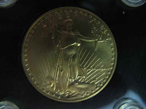 US EAGLE $25 GOLD PIECE (1986): US EAGLE $25 GOLD PIECE (1986)