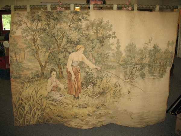 1 FRENCH WALL TAPESTRY AFTER RIDGWAY KENT 74" X: 1 FRENCH WALL TAPESTRY AFTER RIDGWAY KENT 74" X 54"