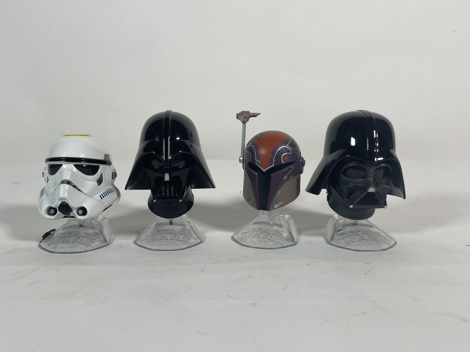 4 STAR WARS METAL HELMETS (1 of 6)