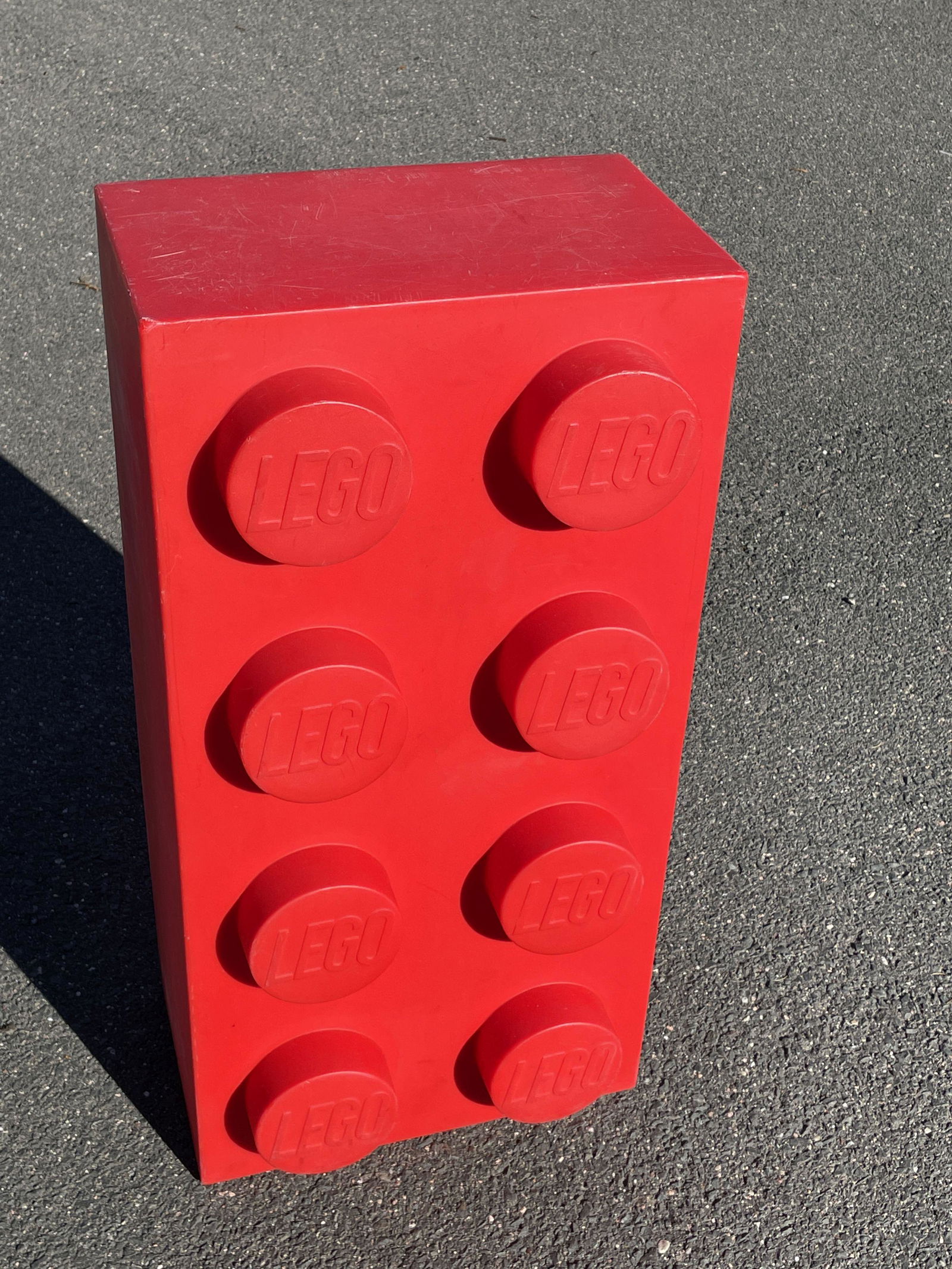 GIANT LEGO PIECE 17.5" X 12.5" X 35": GIANT LEGO PIECE 17.5" X 12.5" X 35"