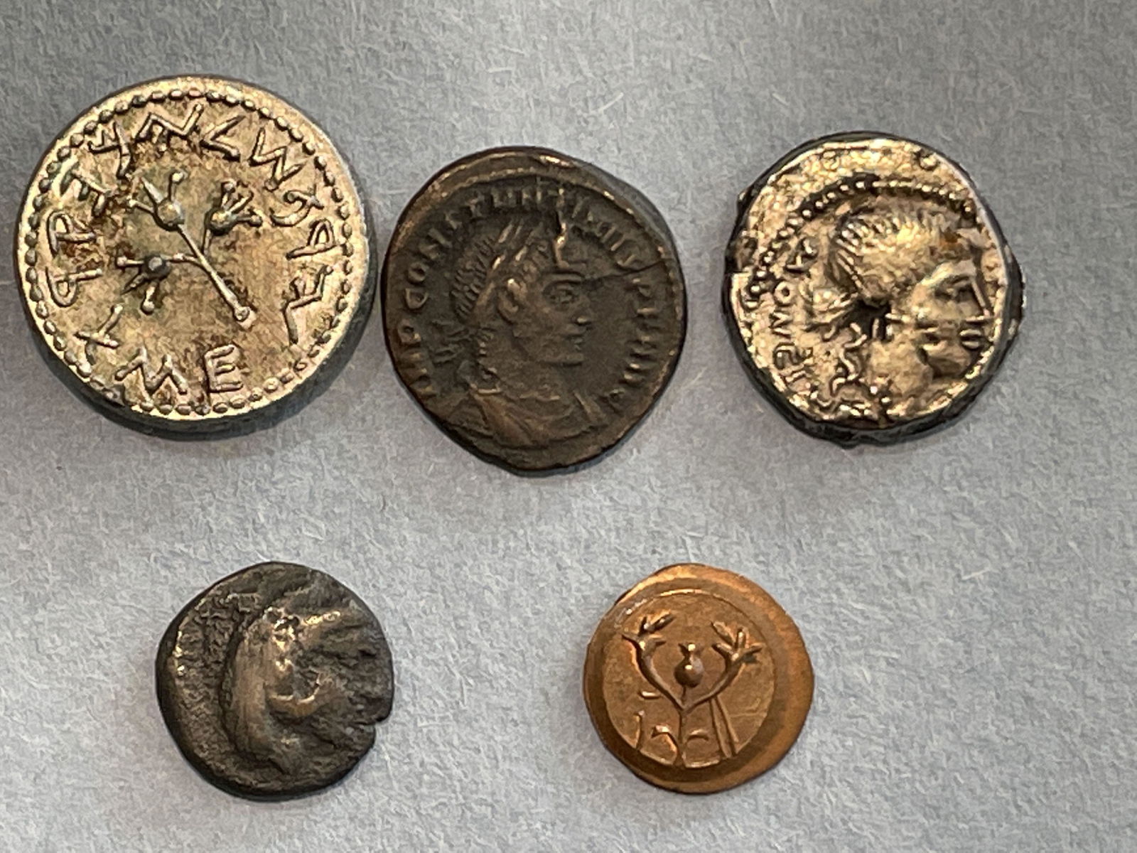 5 ANCIENT COINS (1 of 15)