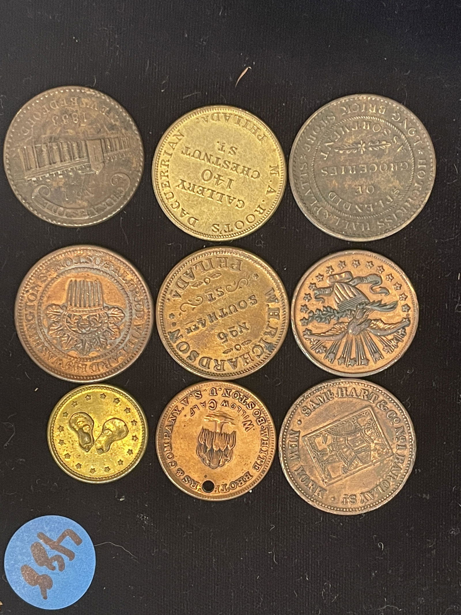 HARD TIMES TOKENS CT ETC. (1 of 13)