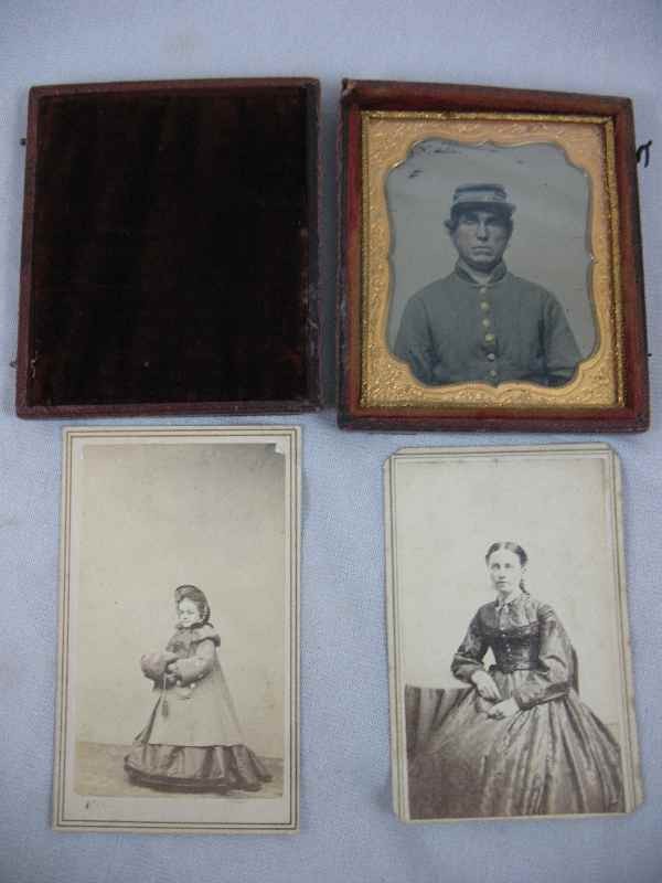 AMBROTYPE OF A CONFEDERATE SOLDIER: AMBROTYPE OF A CONFEDERATE SOLDIER