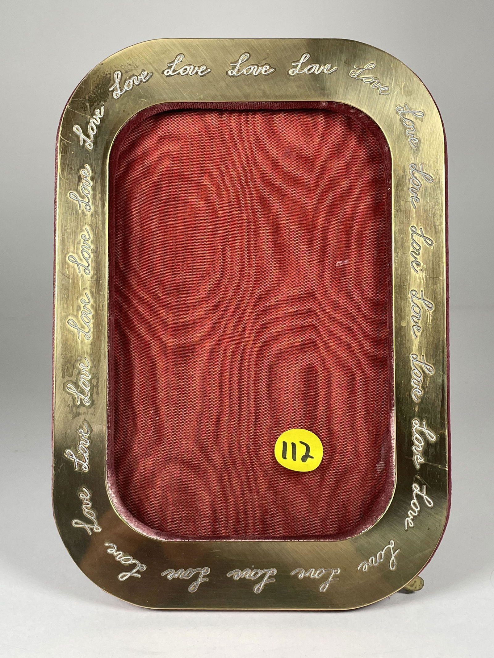 A CARTIER "LOVE" FRAME, 6" X 8.75" (1 of 4)