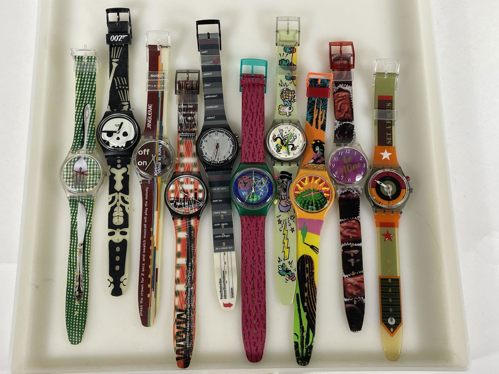 10 VINTAGE 1990S SWATCHES (1 of 4)