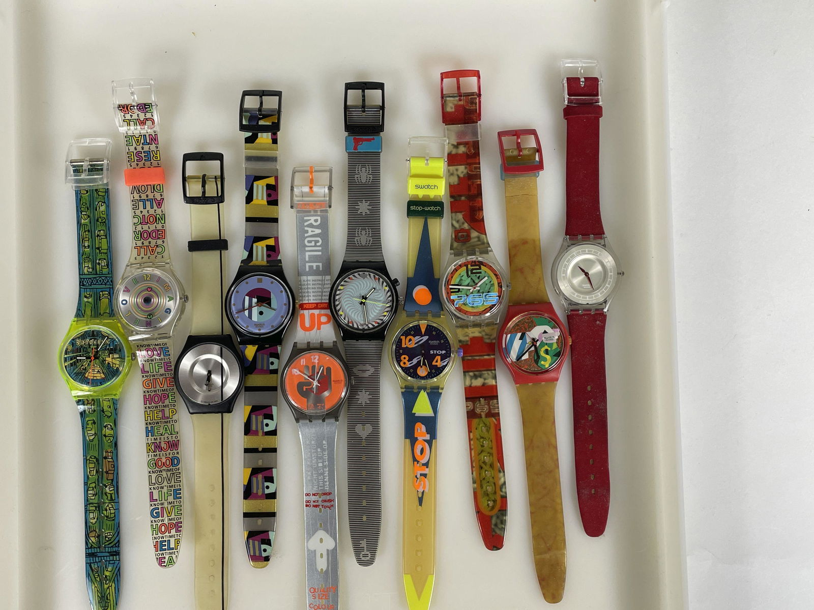 10 VINTAGE 1990S SWATCHES (1 of 4)