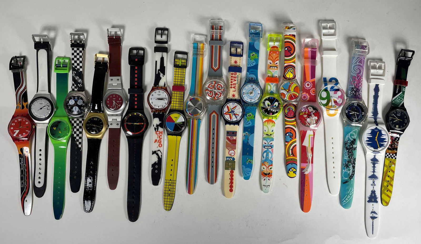 10 VINTAGE 2000-2009 SWATCHES (1 of 5)